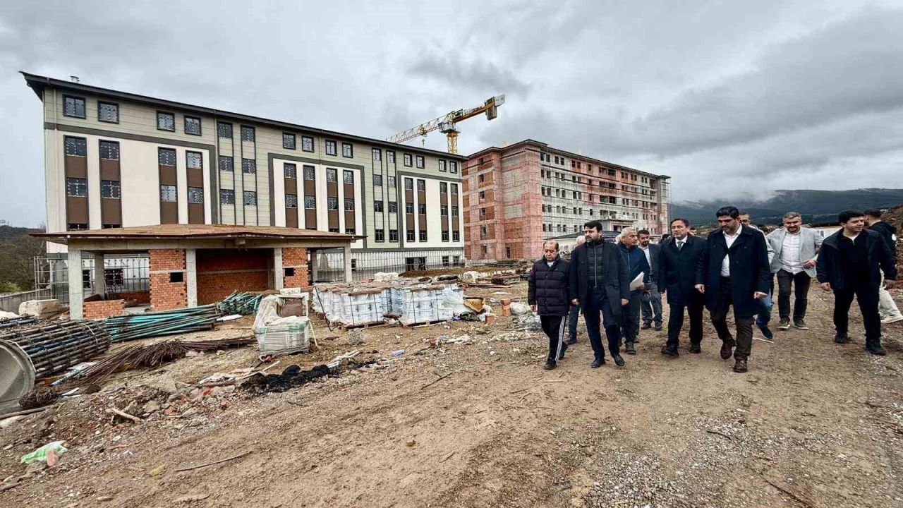 Ak Parti heyeti Eskipazar’da: yatırımlar yerinde incelendi