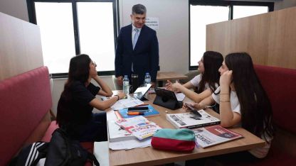 Akdeniz’de ikinci ’Bilgi Limanı Kütüphanesi’ hizmete girdi