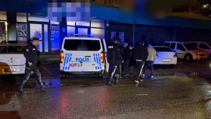 Alacak verecek kavgasına polis ekipleri müdahale etti
