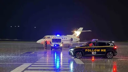 Ambulans uçak 10 aylık bebek için Şırnak’tan Ankara’ya havalandı