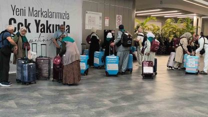 Anamurlu hacı adayları, dualarla kutsal topraklara uğurlandı