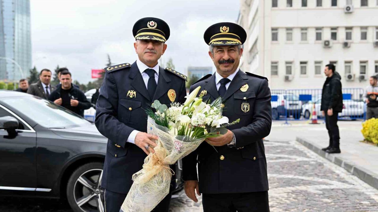 Ankara İl Emniyet Müdürü Maksut Yüksek düzenlenen törenle görevine başladı