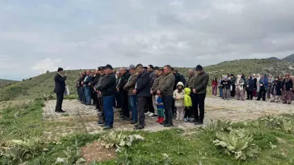 Ankara’da yağmur ve şükür duası yapıldı