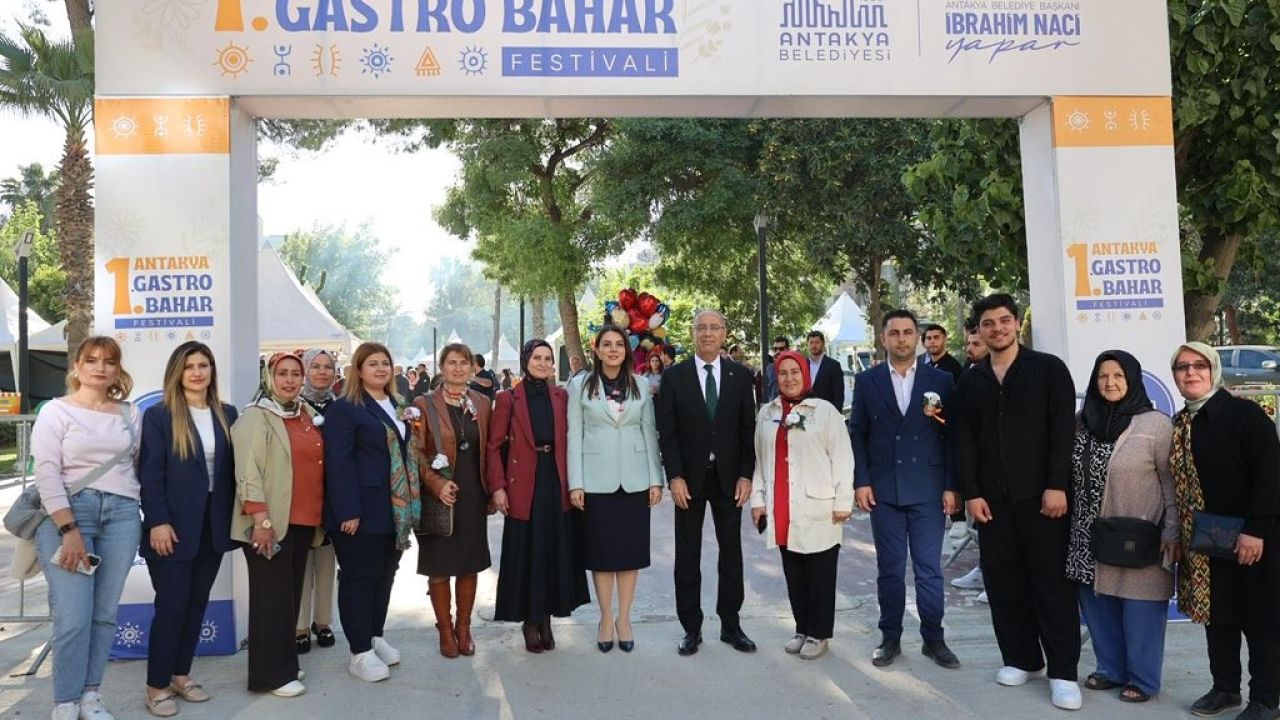 Antakya gastro bahar festivalinin açılışı gerçekleştirildi