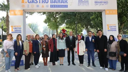 Antakya gastro bahar festivalinin açılışı gerçekleştirildi