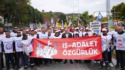 Ayvalık’ta 1 Mayıs coşkusu