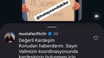 Bakan Çiftçi’den kardeşi kayıp vatandaşa yanıt: "Süreci yakından takip ediyorum"
