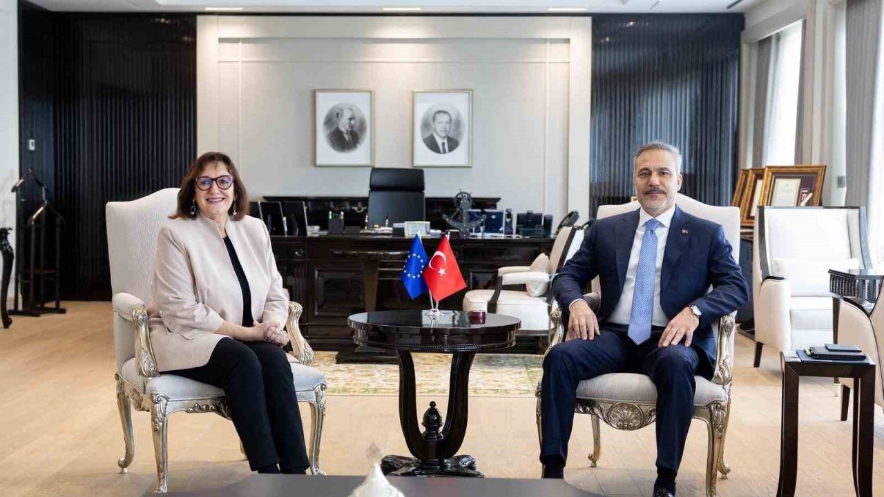 Bakan Fidan, Akdeniz Komiseri Suica ile görüştü