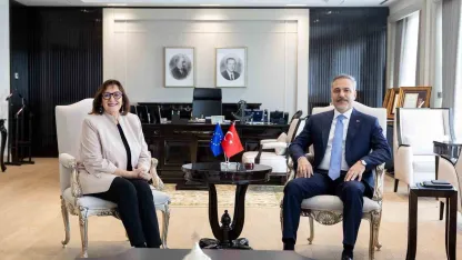 Bakan Fidan, Akdeniz Komiseri Suica ile görüştü