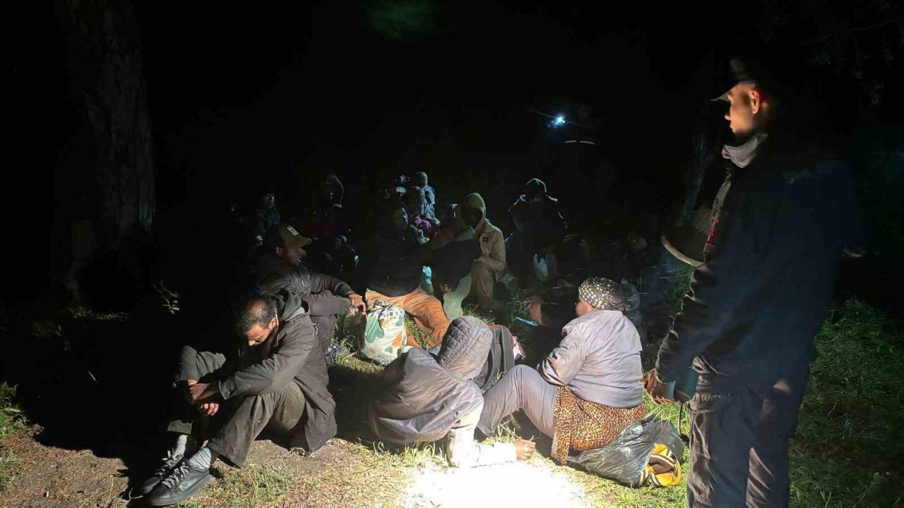 Balıkesir’de 29 düzensiz göçmen yakalandı