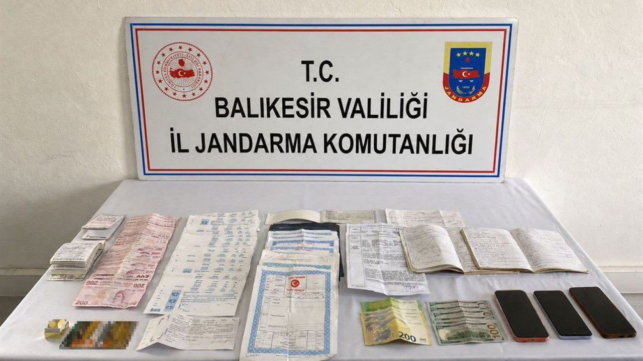 Balıkesir’de suç örgütü operasyonu: 16 gözaltı
