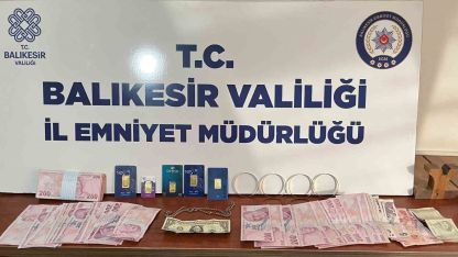 Bandırma’da sahte altın dolandırıcılarına geçit yok: 3 gözaltı