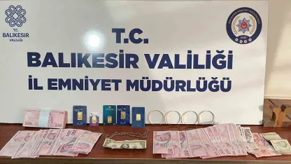 Bandırma’da sahte altın dolandırıcılarına geçit yok: 3 gözaltı