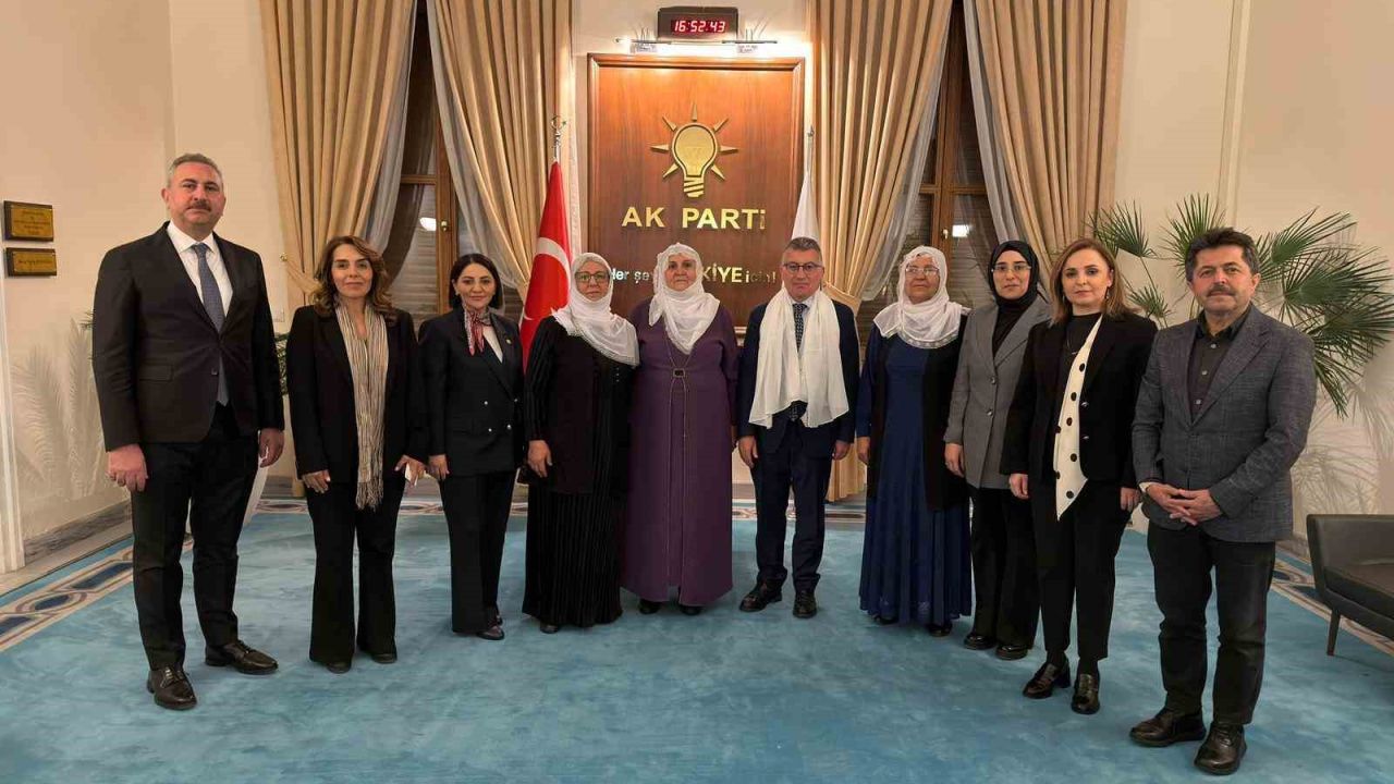 ’Barış Anneleri’nden TBMM AK Parti Grubu’na ziyaret