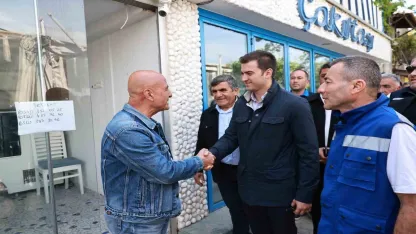 Başkan Mandalinci’den saha gezilerine yoğun mesai
