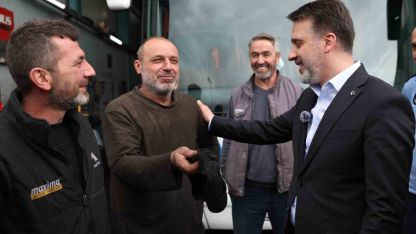 Başkan Vekili Biba’dan 1 Mayıs’ta görev başındaki emekçilere ziyaret