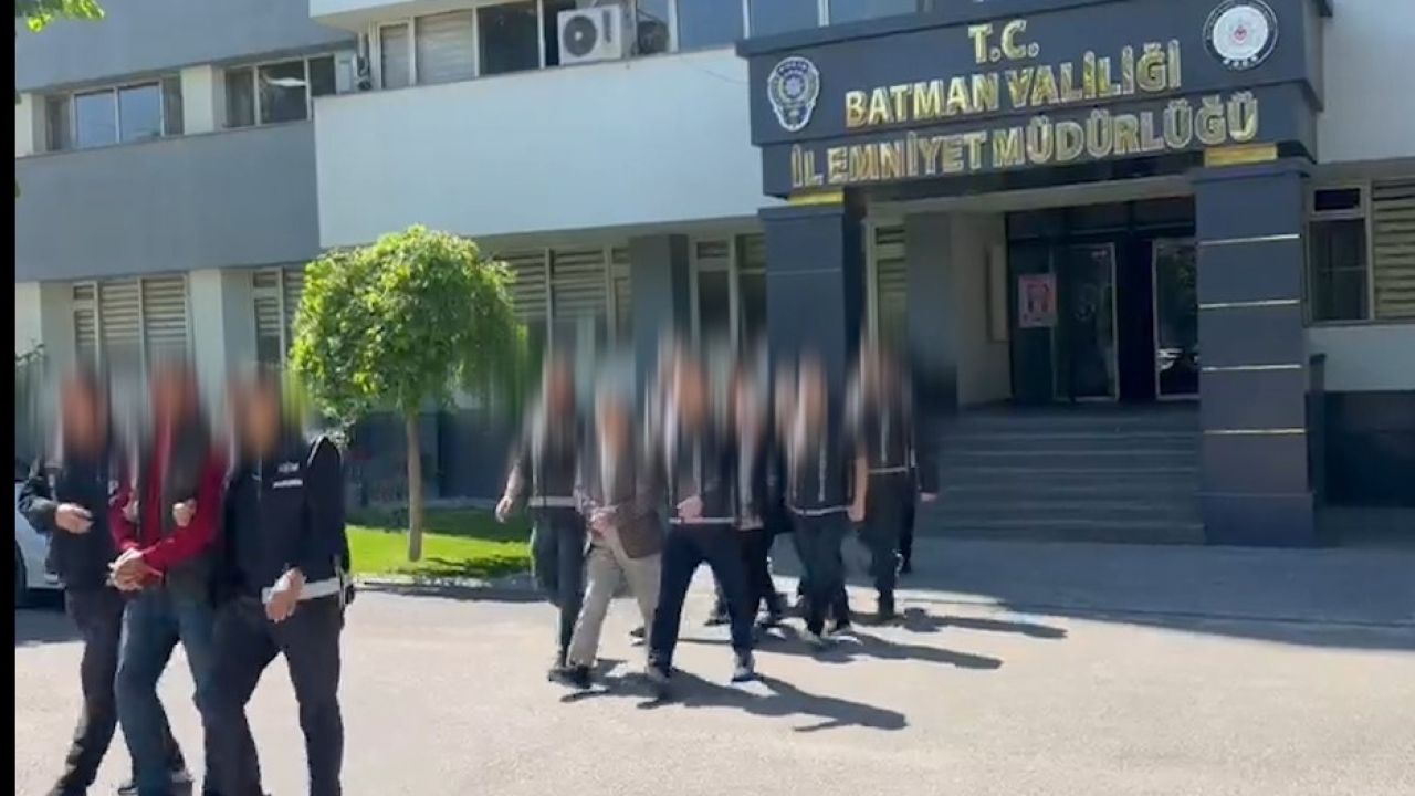 Batman’da tefecilik operasyonu: 2 tutuklama
