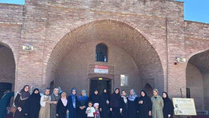 Batmanlı Kur’an kursu öğreticileri, Cizre’yi gezdi