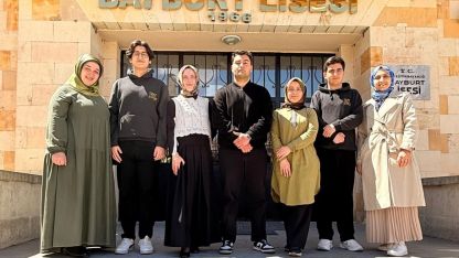 Bayburt Lisesi ekibi İtalya’da Bayburt’u temsil edecek