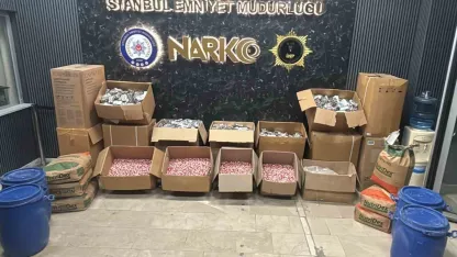 Bayrampaşa ve Güngören’de uyuşturucu operasyonu: 200 milyon değerinde uyuşturucu hap ele geçirildi