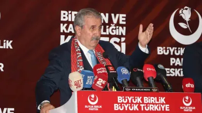 BBP Genel Başkanı Destici: "Böyle giderse, nüfusumuz 50 milyonun altına düşer"