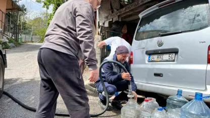 Beykoz’da İSKİ kaynaklı su arızası eski İstanbul’u hatırlattı