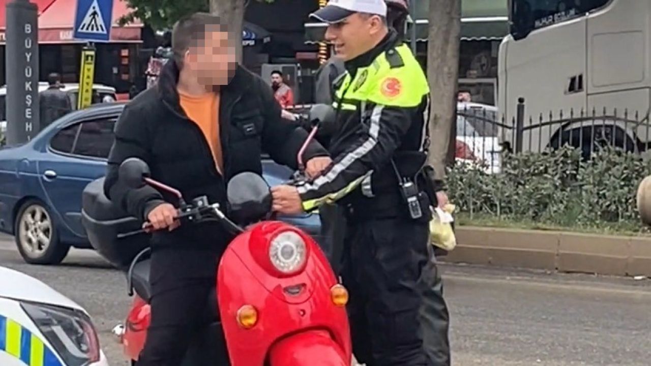 Bindiği motosikletin iki katı ceza yedi