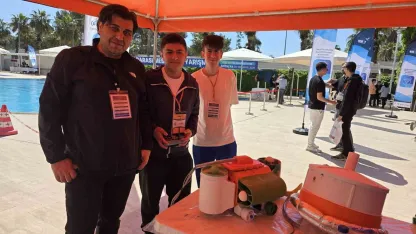 Bolu’da öğrencilerin tasarladığı su altı robotu "SAR-14" beğeni topladı
