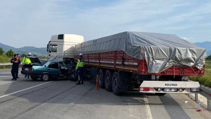 Bozdoğan Nazilli karayolunda kaza: 1 yaralı