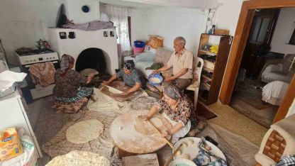 Buldan’da Kurban Bayramı hazırlıkları imece usulü yapılıyor