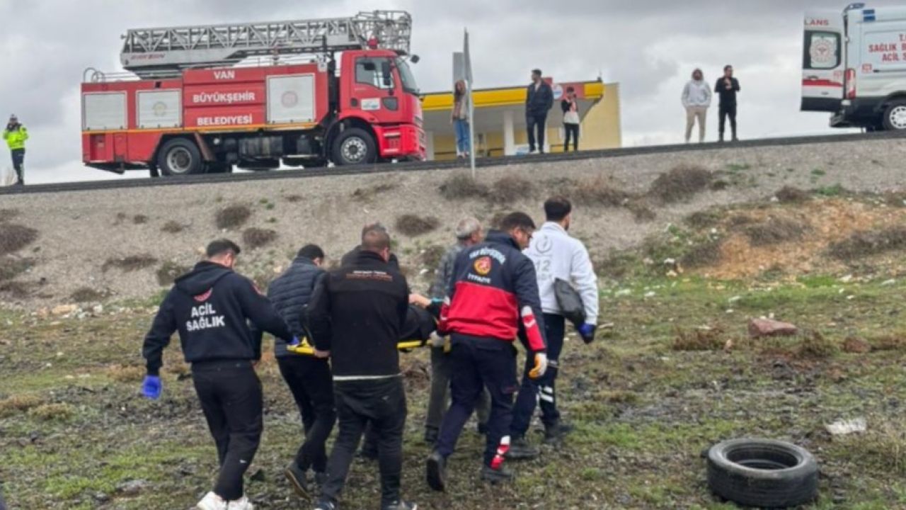 Çaldıran’da trafik kazası: 1 yaralı