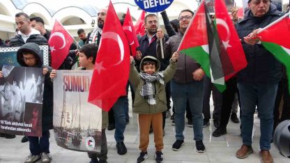 Çanakkale’den Küresel Sumud Filosu’na destek sesleri yükseldi