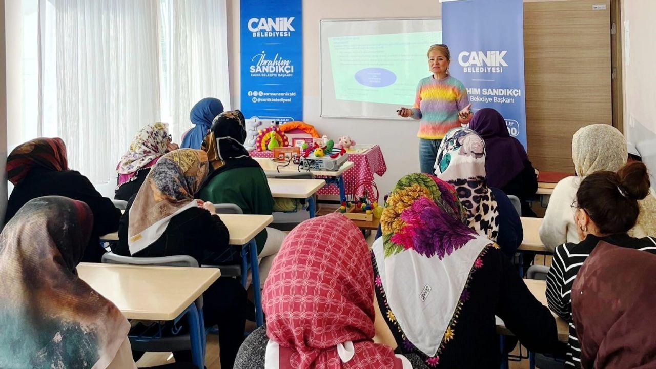 Canik Belediyesi’nden kadınlara özel seminer