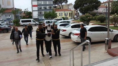 Cinayet şüphelisi abi-kardeş tutuklandı