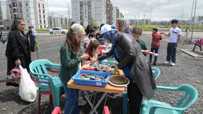 Çocuklar sokakta sporla buluştu