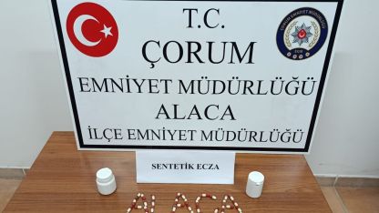 Çorum’da uyuşturucu opersyonu: 3 gözaltı
