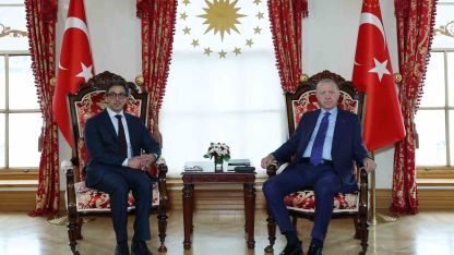 Cumhurbaşkanı Erdoğan, BAE Devlet Başkan Yardımcısı Al Nahyan’ı kabul etti