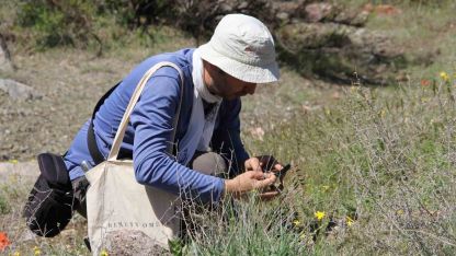 Darende’de flora projesi için ilk saha çalışması tamamlandı