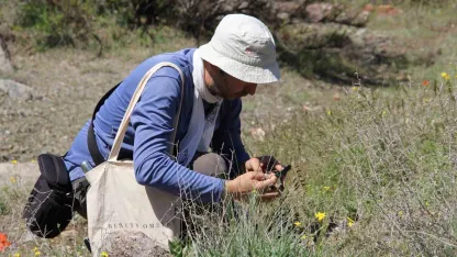 Darende’de flora projesi için ilk saha çalışması tamamlandı