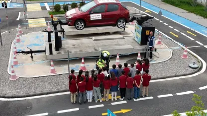 Diyarbakır Emniyetinin trafikteki farkındalık çalışmalarında uygulamalı eğitim