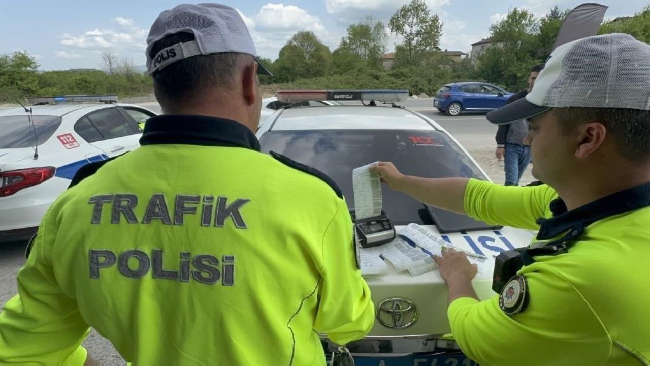 Düzce’de 168 araç trafikten men edildi