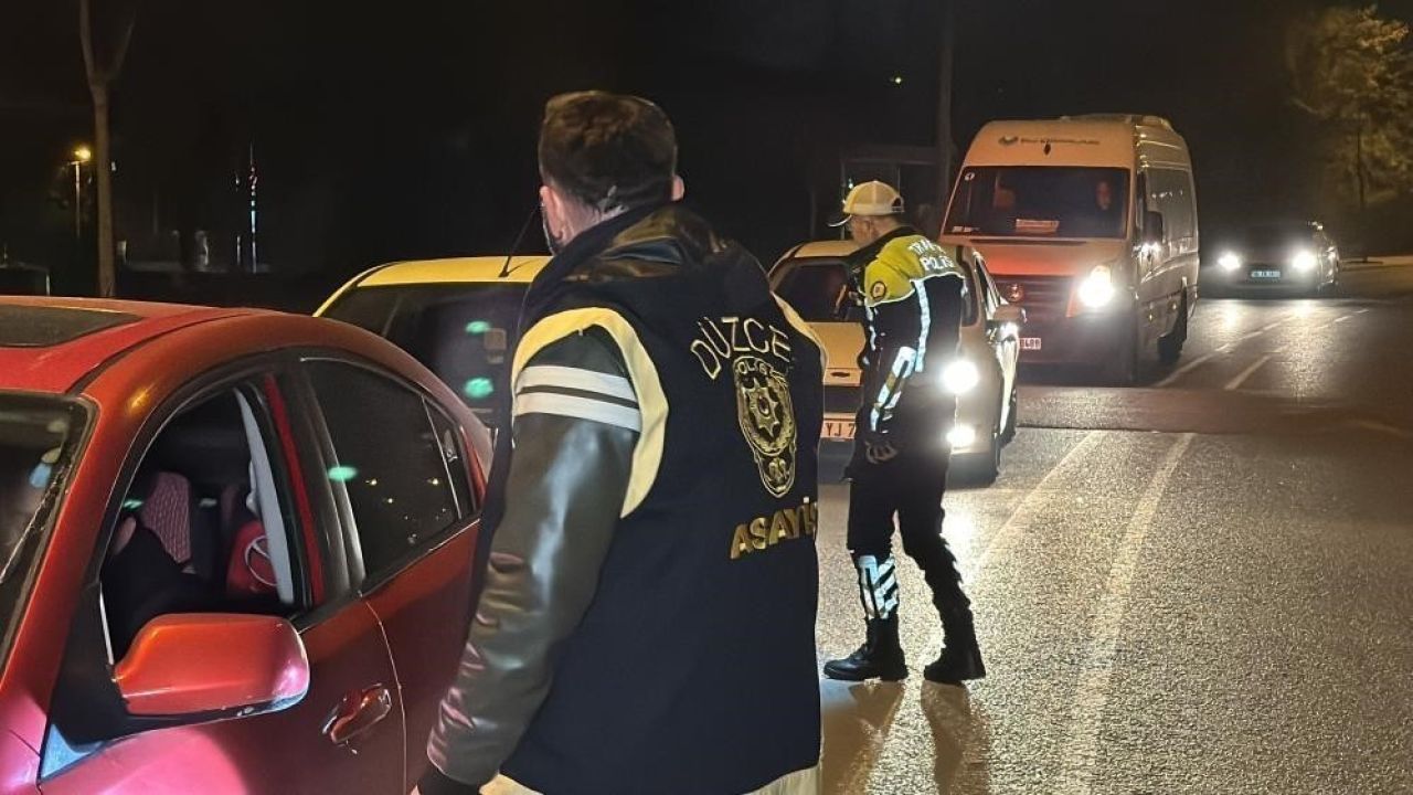 Düzce’de aranan 61 şahıs yakalandı 19 kişi tutuklandı