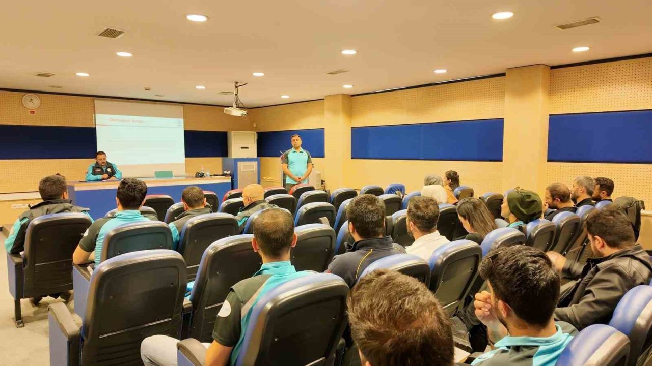 Elazığ UMKE personeline psiko-sosyal destek eğitimi