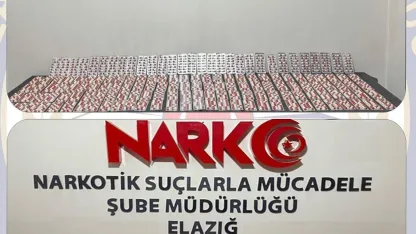 Elazığ’da uyuşturucuyla mücadele: 3 tutuklama