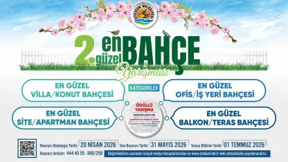 En Güzel Bahçe Yarışması’na başvurular başladı