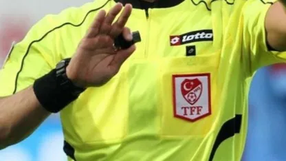 Erciyes 38 FK-Yeşilyurtspor maçında hakem Alpaslan Şen