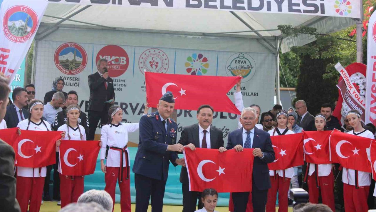 ERVA Spor Okulları’nın 68.’si Güven ERVA Spor Kulübü Açıldı