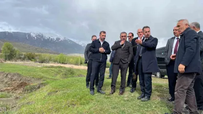 Erzincan’da Karakaya köyünde su kaynakları incelendi