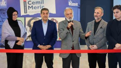 Esenler’de Cemil Meriç karikatür sergisi sanatseverlerle buluştu