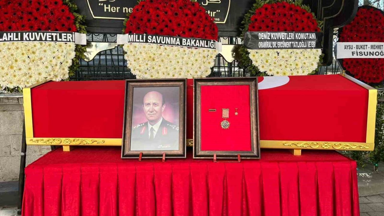 Eski Kara Kuvvetleri Komutanı Mustafa Muhittin Fisunoğlu son yolculuğuna uğurlandı